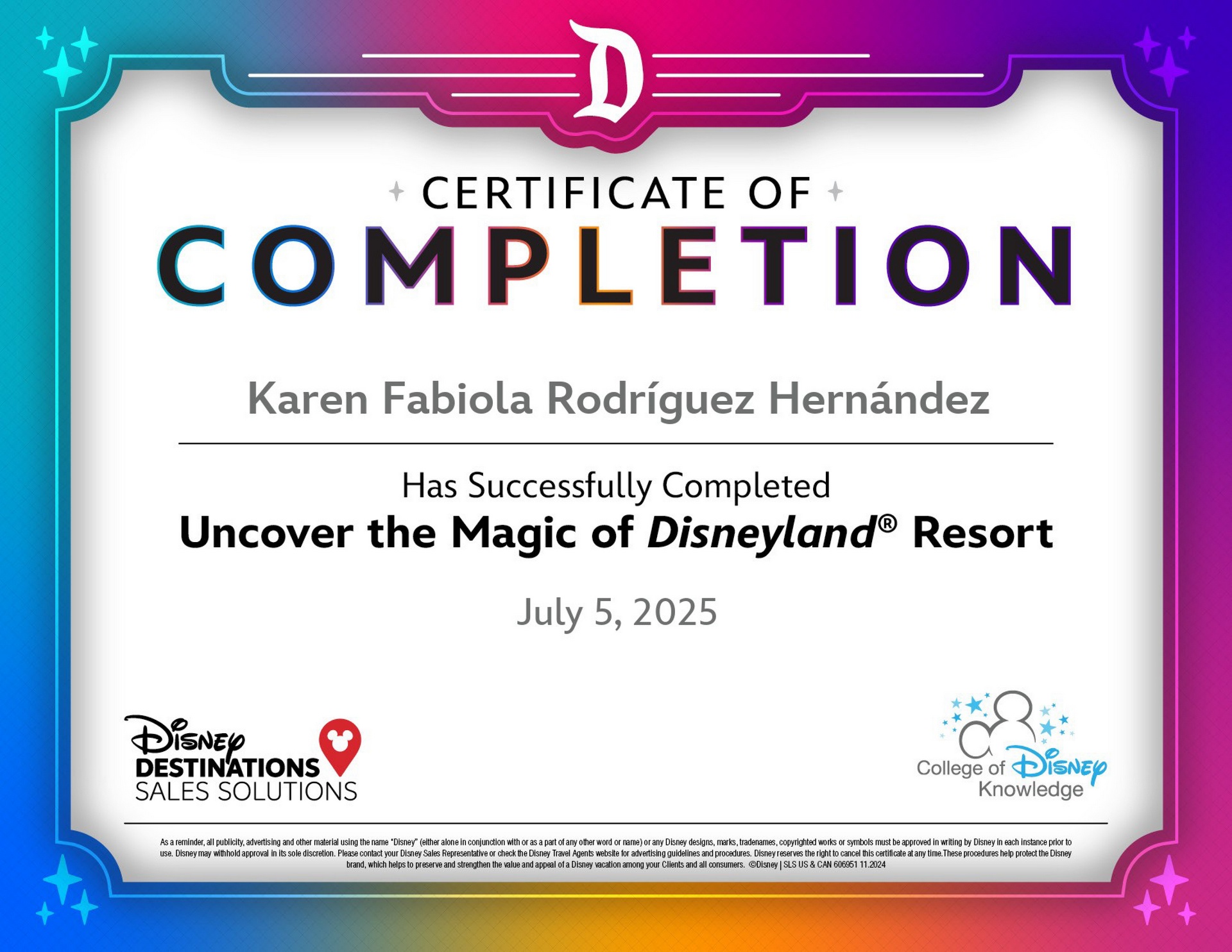 Certificado Disney Destinations: Uncover the Magic of Disneyland Resort